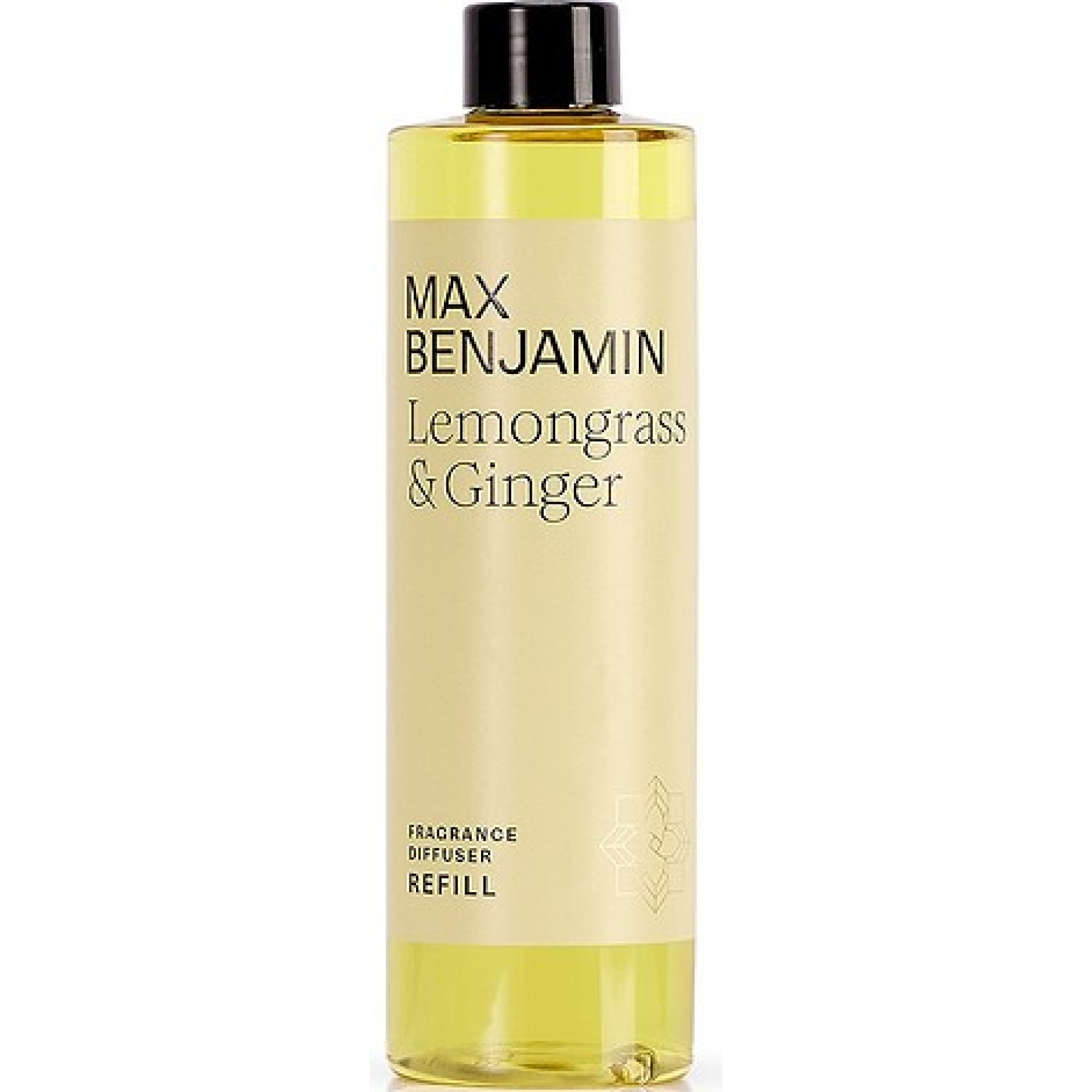 Lemongrass and Ginger Luxury Diffuser Refill Max Benjamin 300 ml.